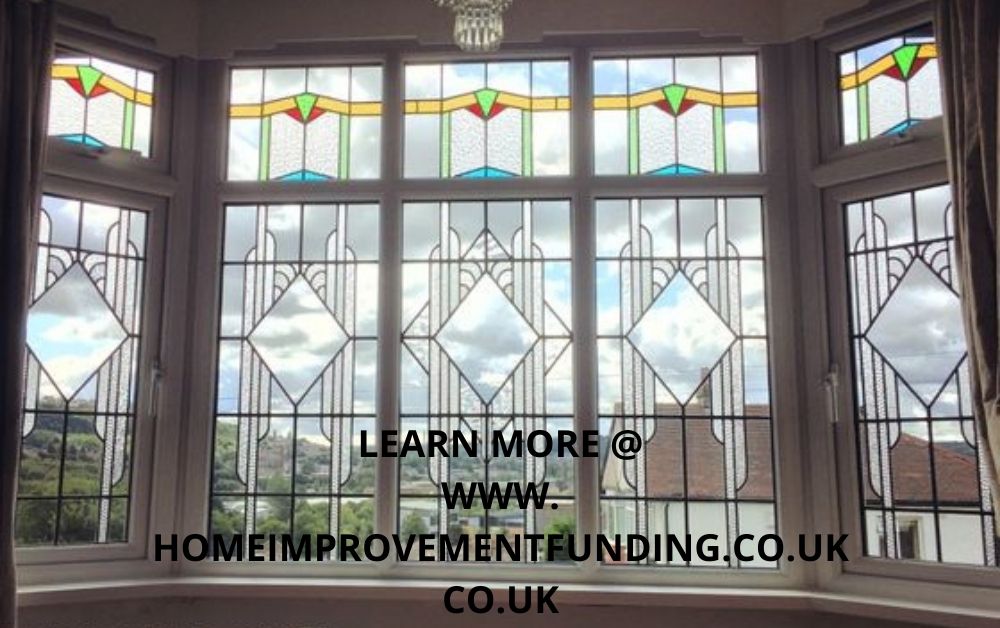 high quality stained glass double glazed windows as home improvement

